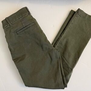 Women’s Olive Green Chinos